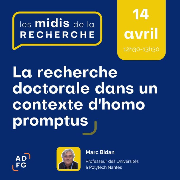 La recherche doctorale dans un contexte d'Homo promptus