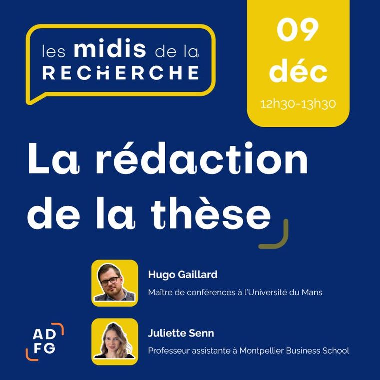 Conseils pour la rédaction du manuscrit de thèse